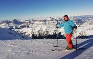 Una semana esquiando en los Dolomitas
