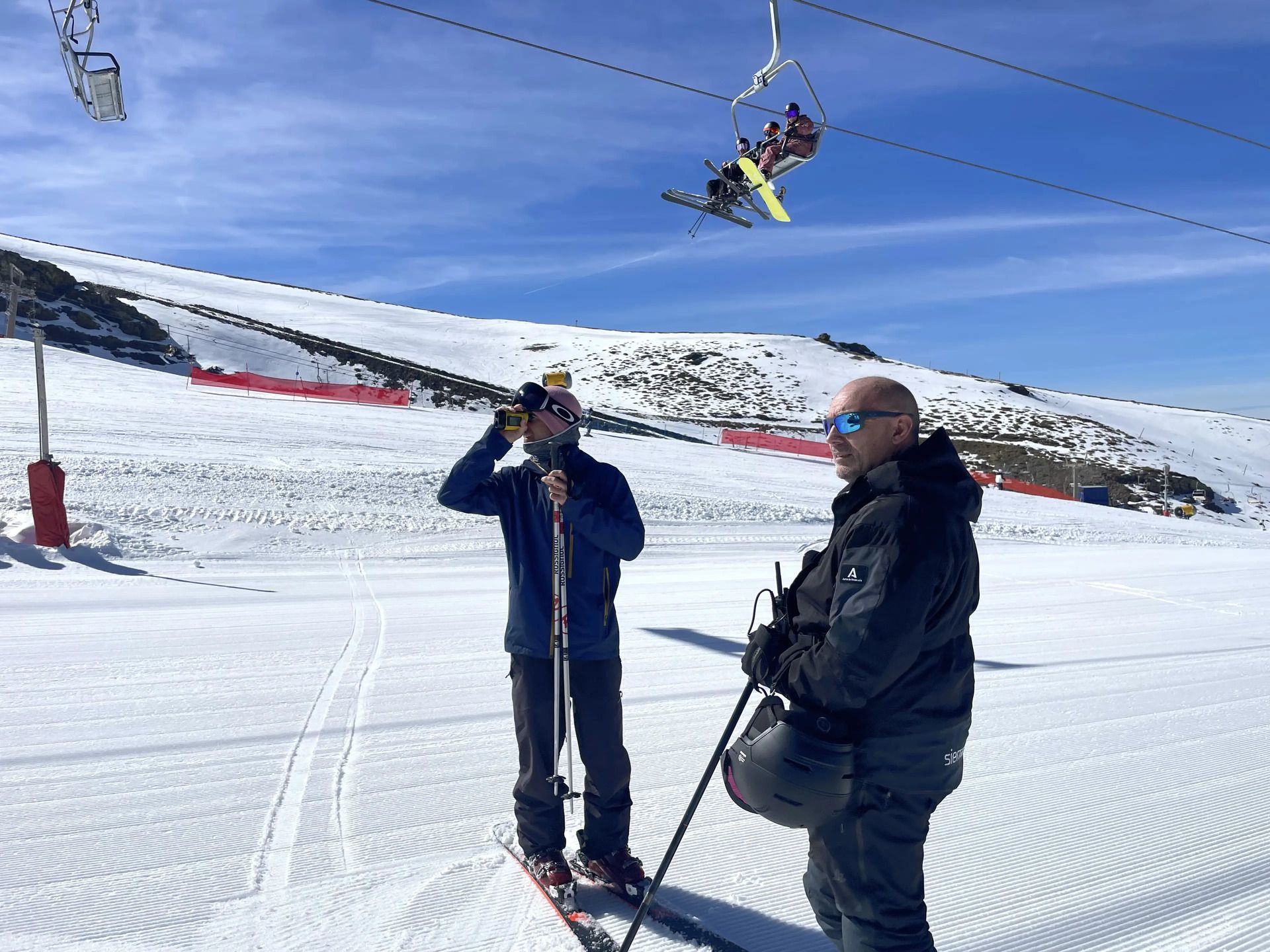 inspección FIS Snowbardcross Sierra Nevada