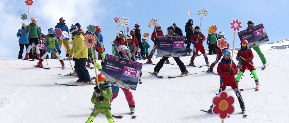 Sierra Nevada lanza los forfaits a 20 euros para esquiar en primavera