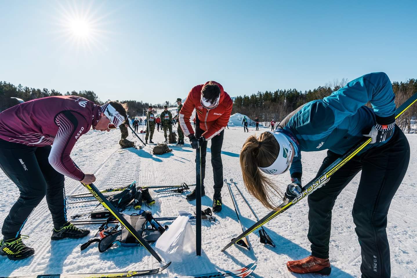 Competición popular de esquí de fondo