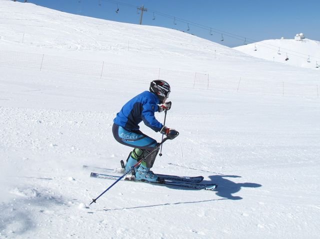 Equipo Nacional de esquí Alpino en Sierra Nevada