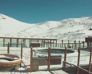 Valle Nevado amaneció de blanco