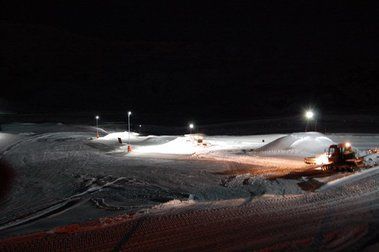 Competencia Nocturna en Snowpark Farellones