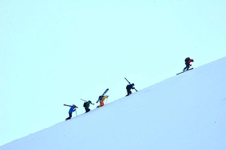 Esquí de verano en Paso Estelvio