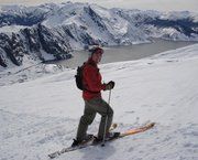 Esquiar en el Volcán Antuco