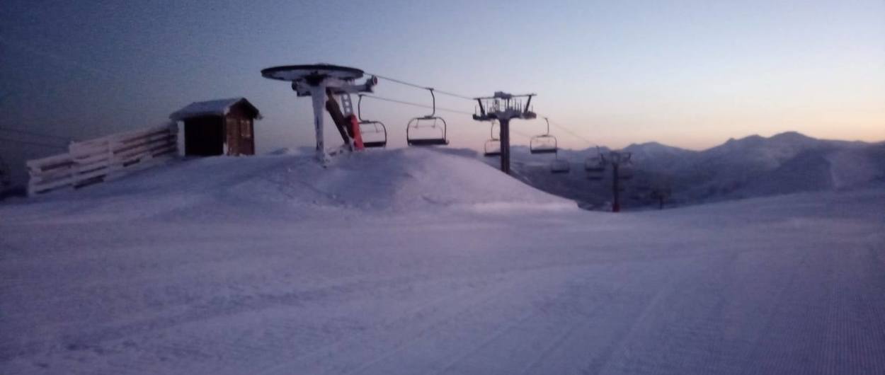 Las estaciones de esquí asturianas podrían abrir al 50% de capacidad