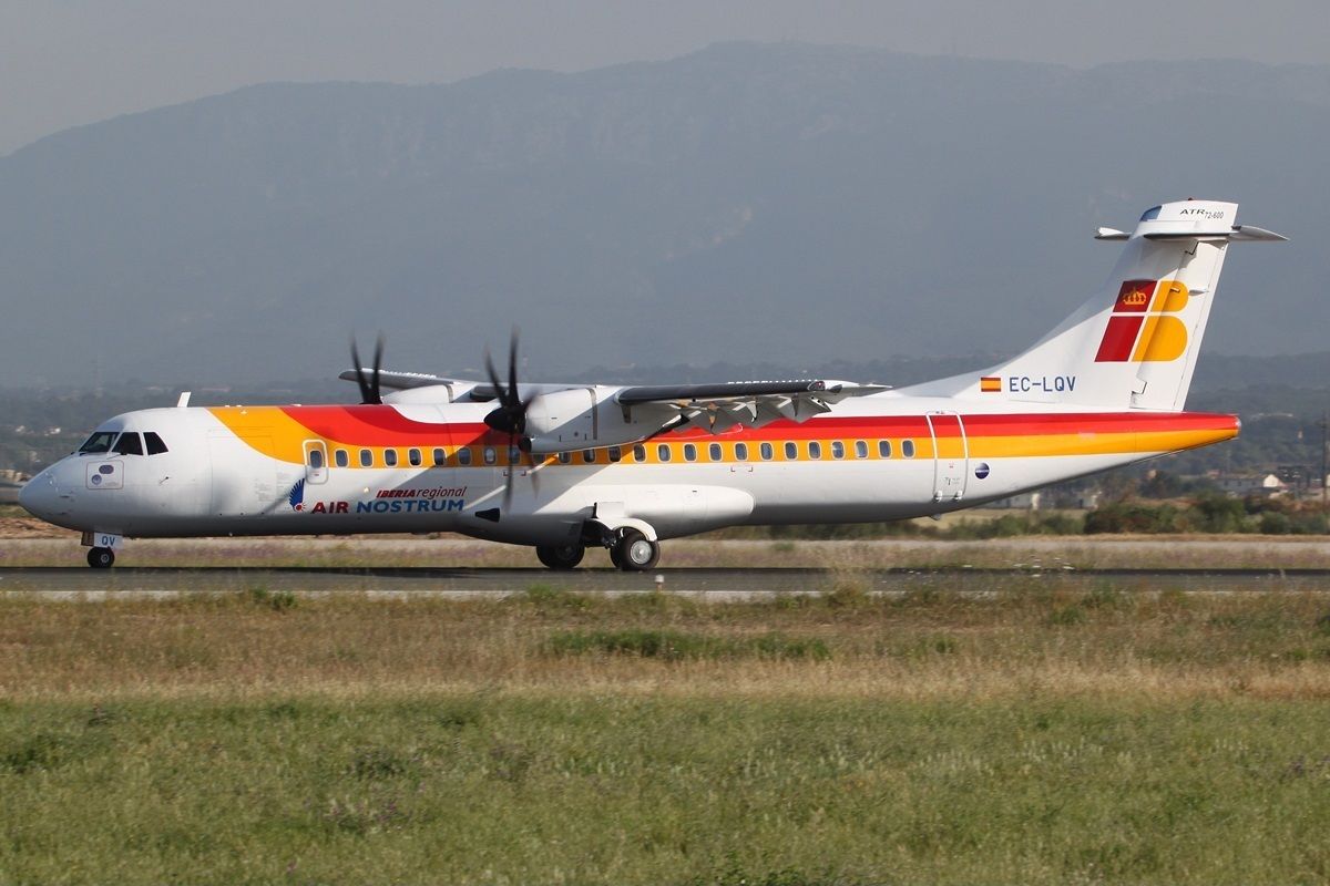 Avión ATR 72 600 de Air Nostrum