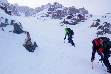 Más alpinismo: Norte de la Caldera