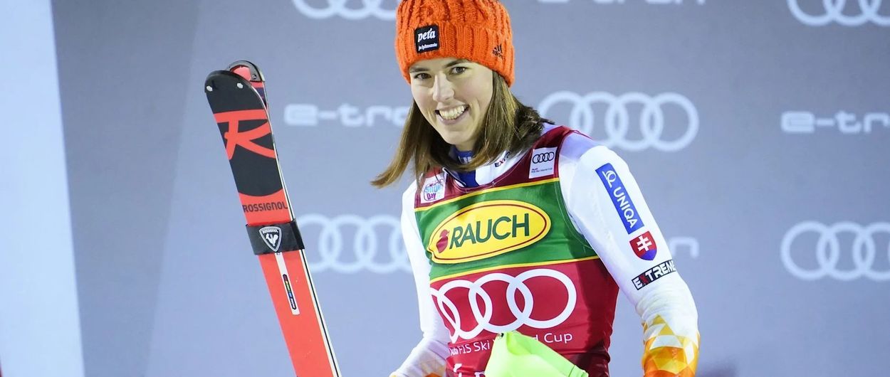 Petra Vlhova vuelve a ganar en el segundo Slálom de Levi