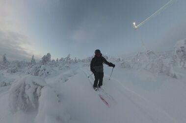 Esquiar en Laponia, un viaje único