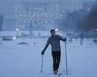 Washington D.C. se convierte en estación de esquí
