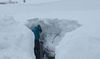 Tignes bate su récord de acumulacion de nieve en un mes de enero