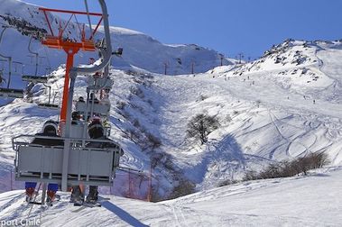 Con fabricación de nieve Nevados de Chillán se prepara para el invierno