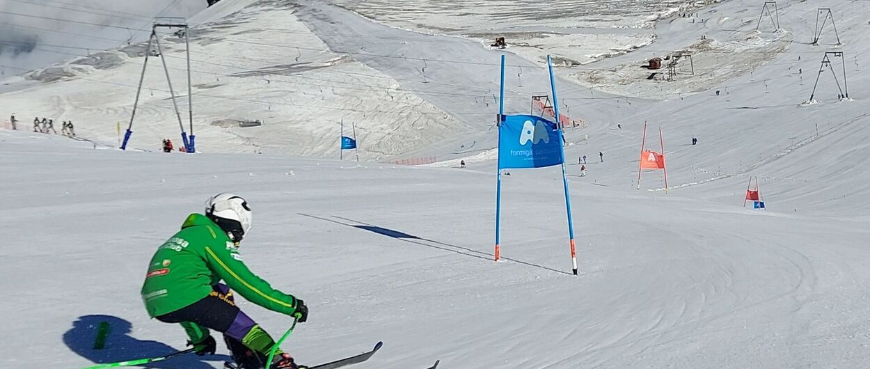 El Panticosa Esquí Club cierra su primer entrenamiento en nieve