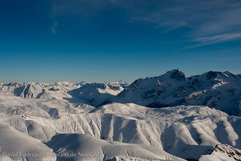 Espectaculars vistes des del Pic Blanc