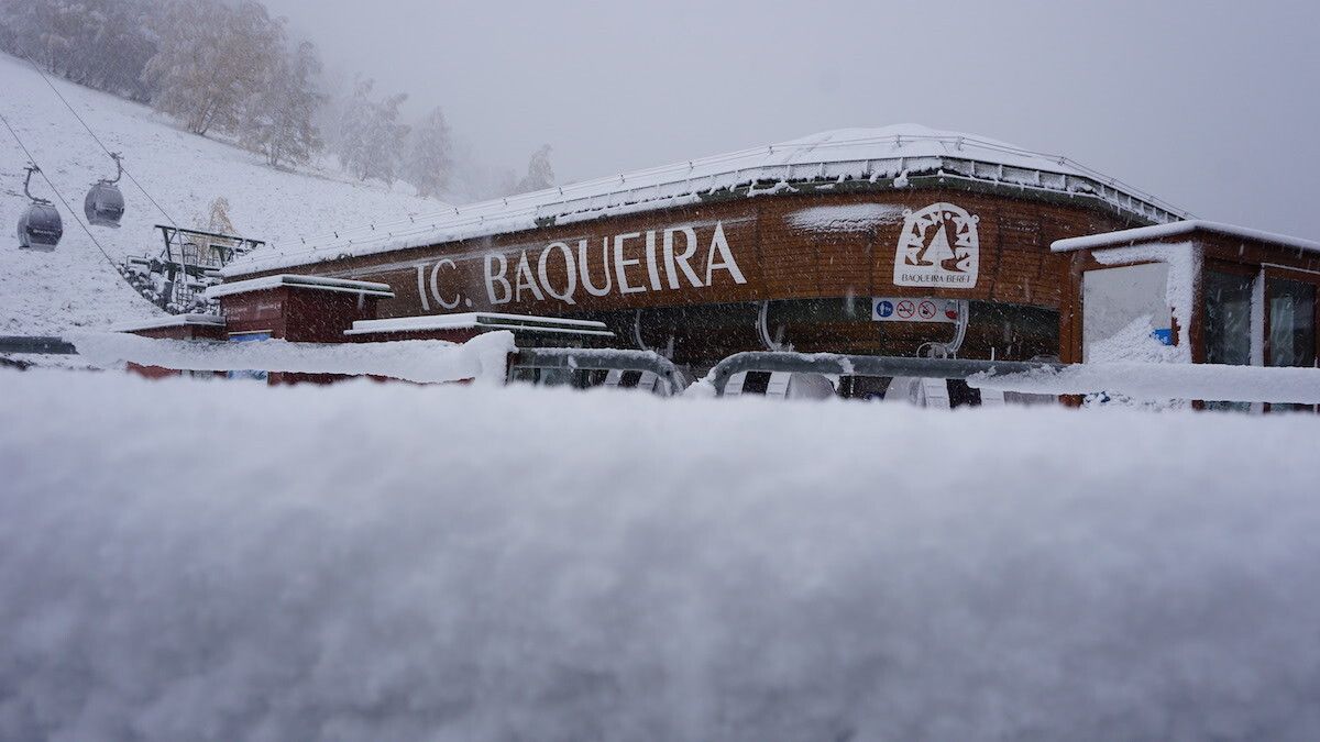 Baqueira publica el parte de nieve para esquiar este sábado 25 de noviembre