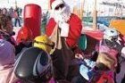 Papá Noel aparece en Grandvalira
