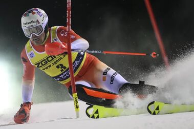 Daniel Yule consigue para Suiza la primera victoria de la temporada en Slalom