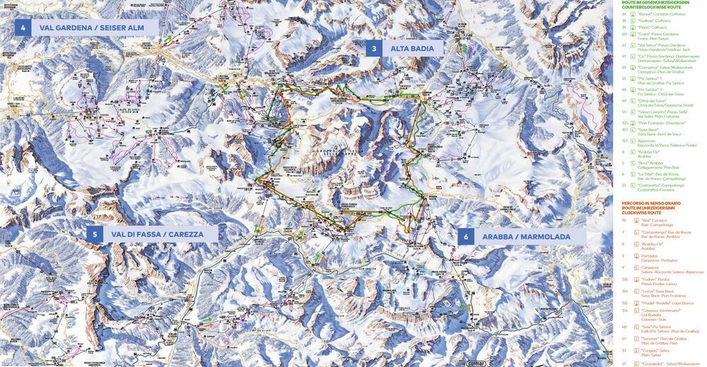 Dominio esquiable Dolomiti Superski