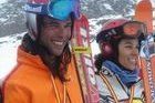 Delgado y Rienda preparan su prueba de skicross en Zermatt