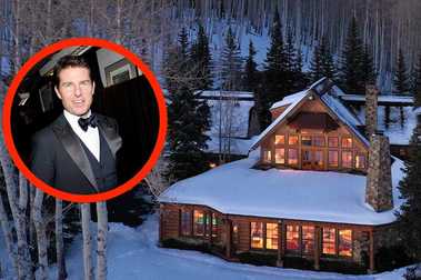 Tom Cruise vende su casa de Colorado. ¿tienes el dinero para comprarla?