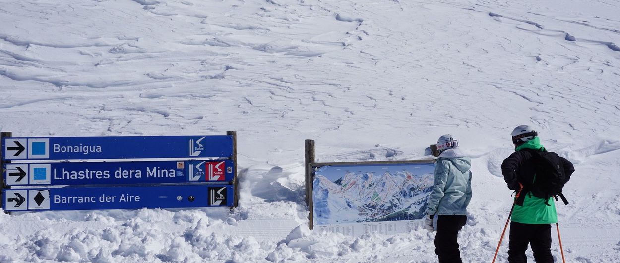 Baqueira amplía aún más sus kilómetros esquiables para Semana Santa