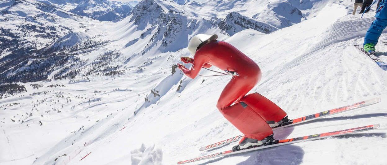 Nuevo récord de ski de velocidad: 255 km/h