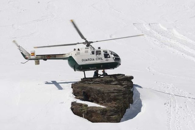 Helicóptero de la Guardia Civil de Rescate