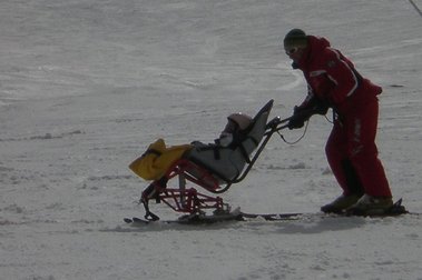 Esquí adaptado en Valdezcaray