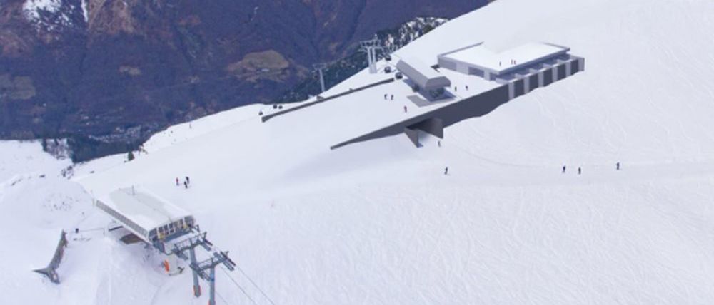 Un telecabina de 8 plazas conectará las pistas de esquí de Luz Ardiden y Cauterets