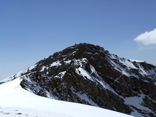 El Veleta visto desde el Cerro de los Machos