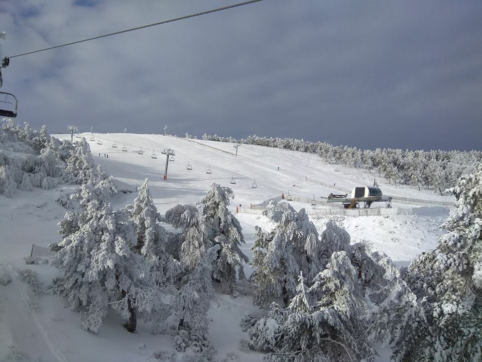 Estación de esquí de Manzaneda en Ourense (Galicia)