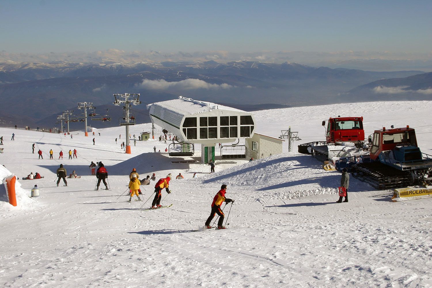 Estación de esquí de Manzaneda en Ourense (Galicia)