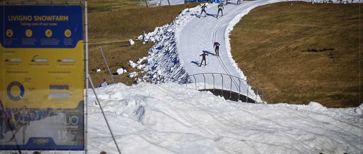 Livigno mejora la apertura de un circuito esquí en pleno verano
