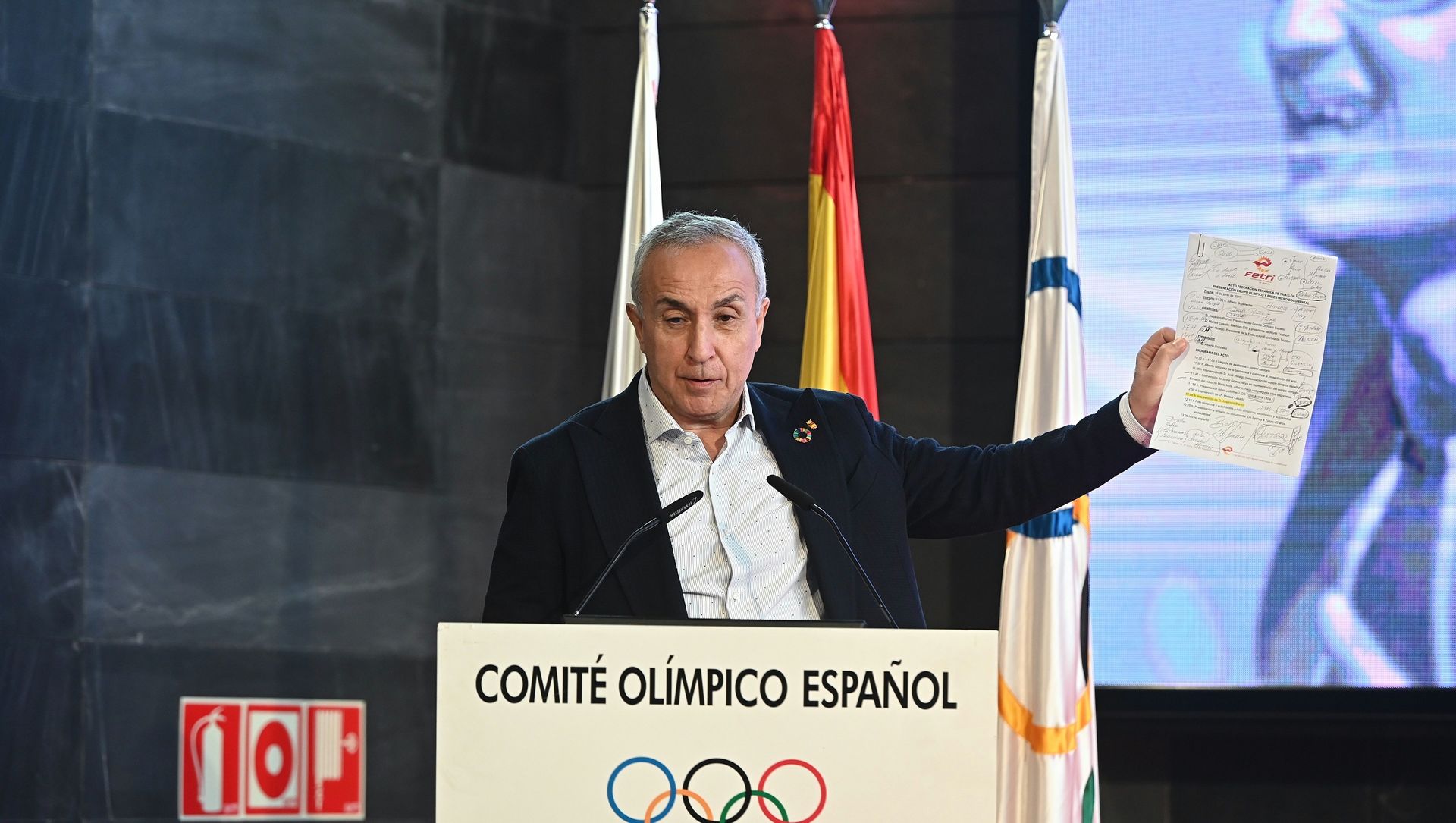 alejandro Blanco acuerdo Candidatura Juegos Olimpicos 2030
