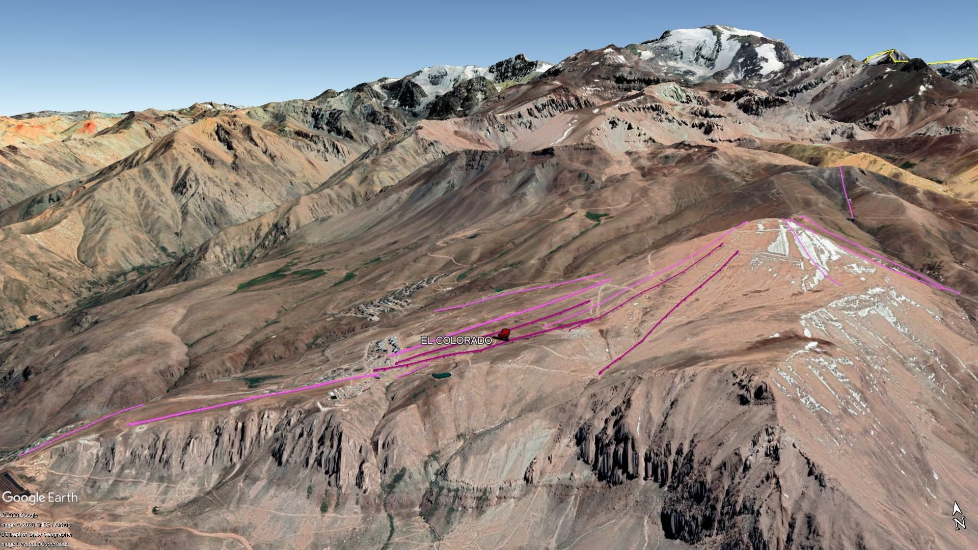 Vista Google Earth El Colorado 2020