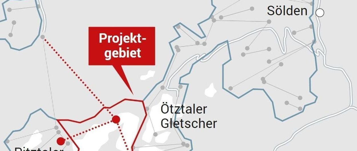 Cancelado el proyecto para conectar los glaciares esquiables de Ötztal y Pitztal