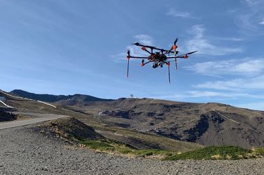 Sierra Nevada cartografía sus pistas de esquí con drones