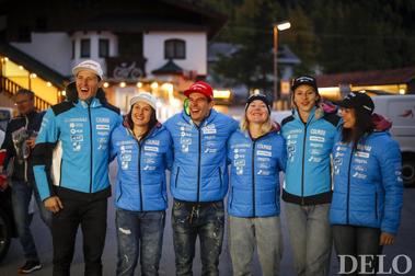 Selección Oficial de esquí alpino de Eslovenia para la temporada 2021-2022