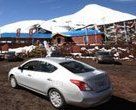 Se Presenta Nuevo Automóvil Nissan en Volcán Osorno