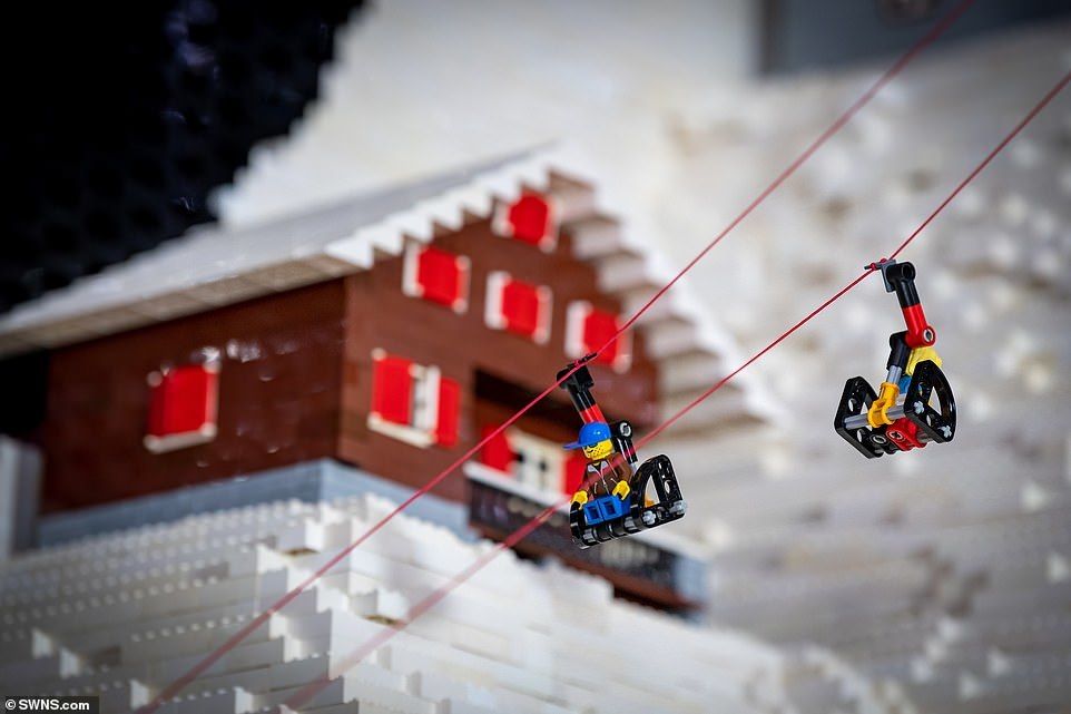 Lego ski resort