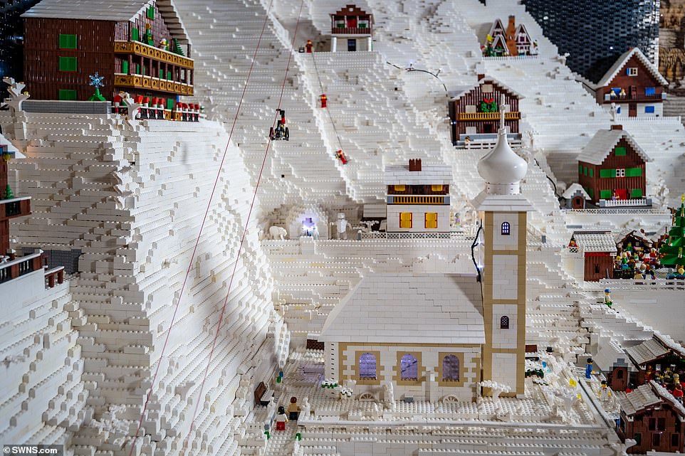 Lego ski resort