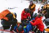 Simulacro de evacuación por accidente para la Copa del Mundo de esquí en Grandvalira