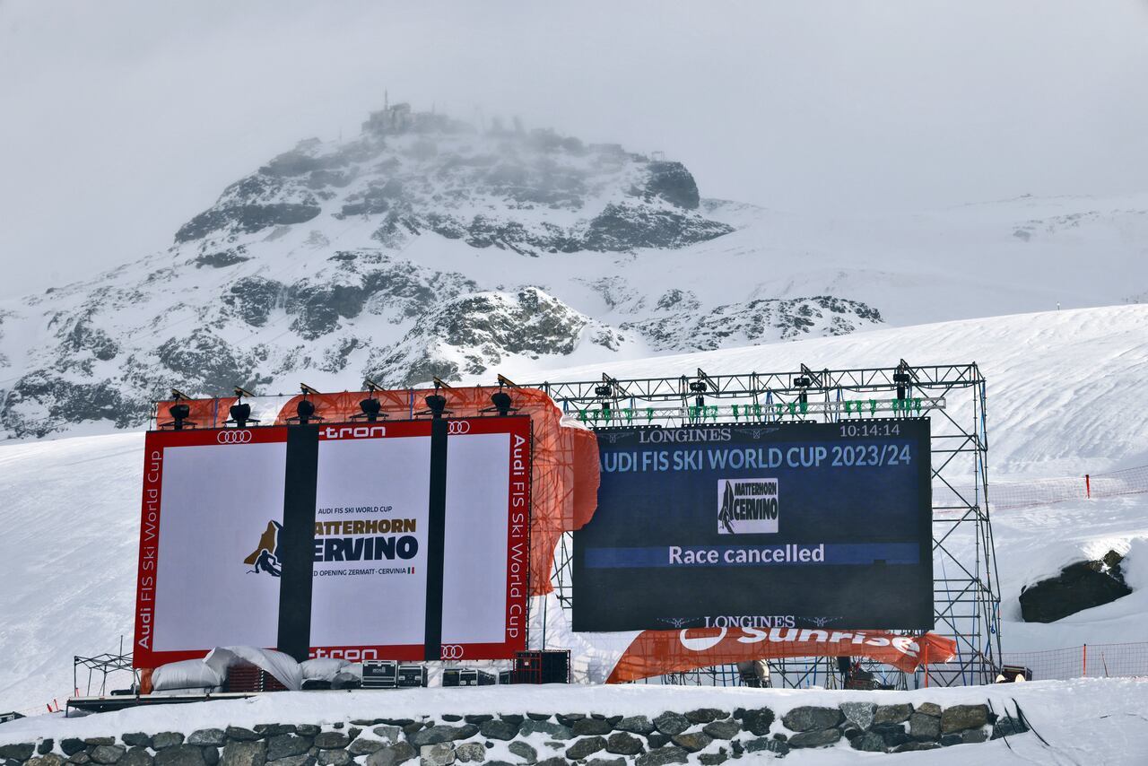 cancelación descenso de Zermatt Cervinia