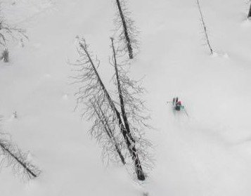 Dave and Tessa Treadway shred with Great Canadian Heliskiing.