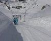 Folgefonn abre con espesores de 10 metros de nieve