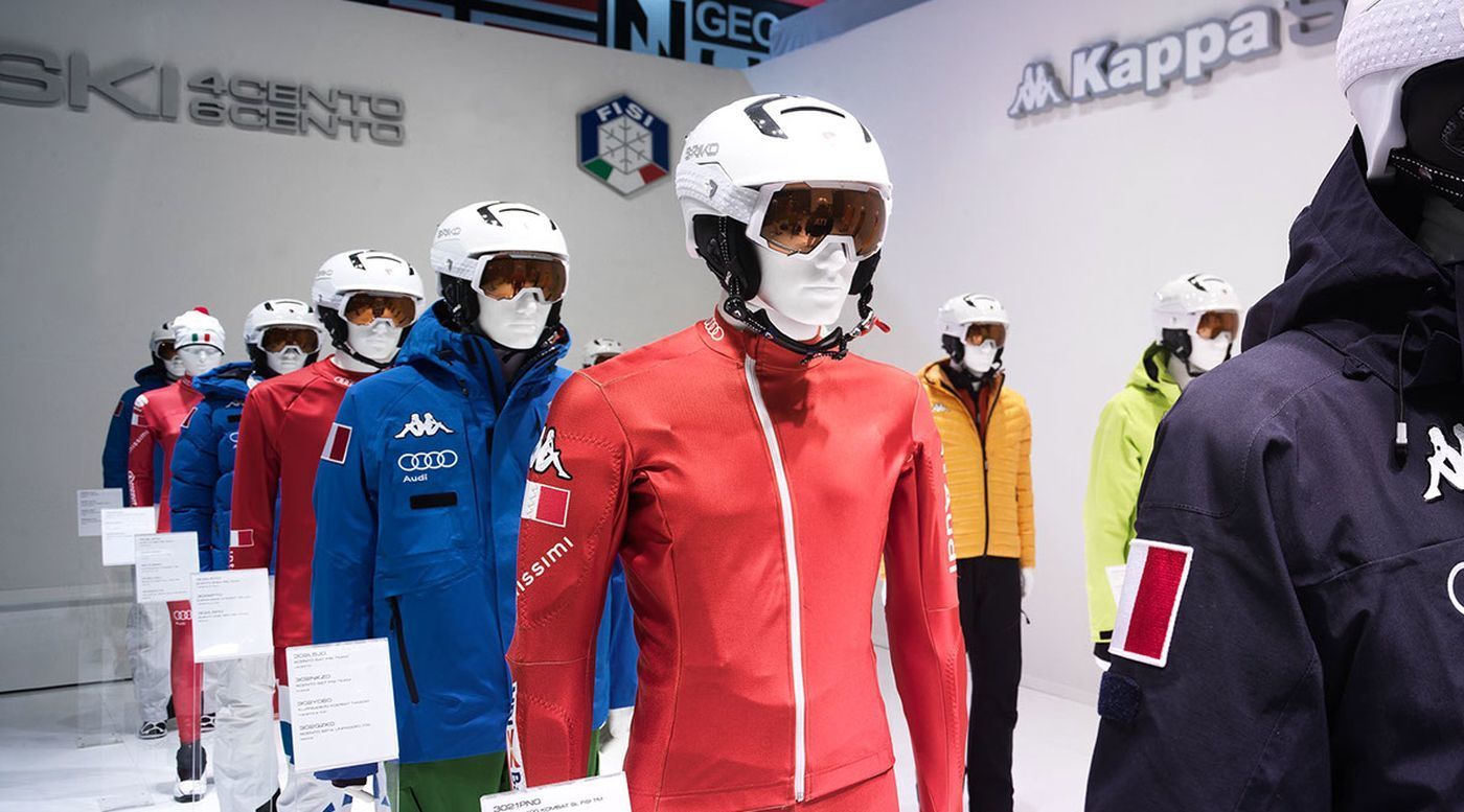 Kappa patrocinador selección italiana esquí