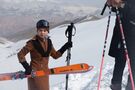 esquiadora de afganistán