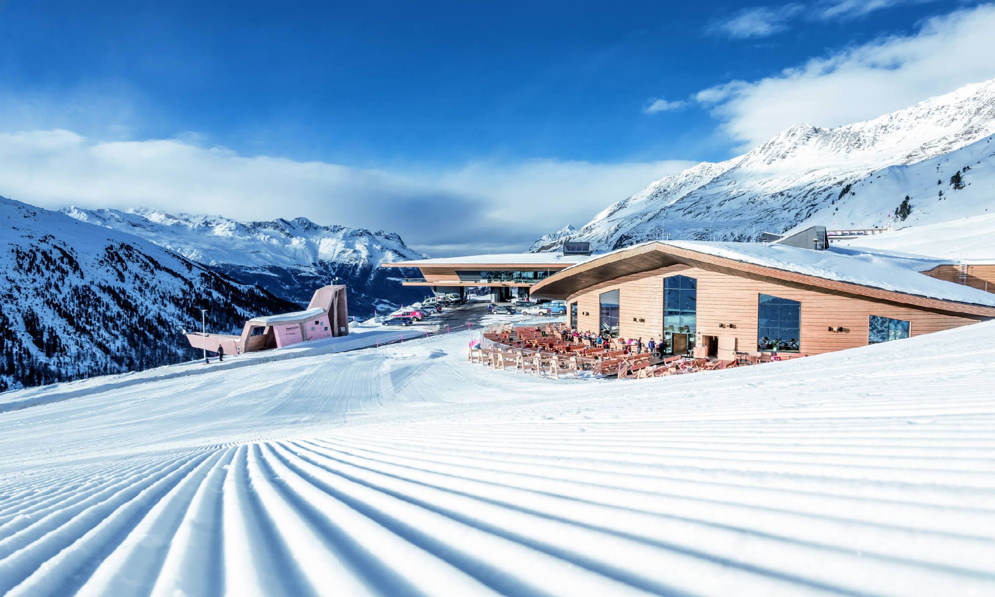 restaurante pista de esquí