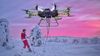 Amazon patenta un dron capaz de arrastrar esquiadores pista arriba